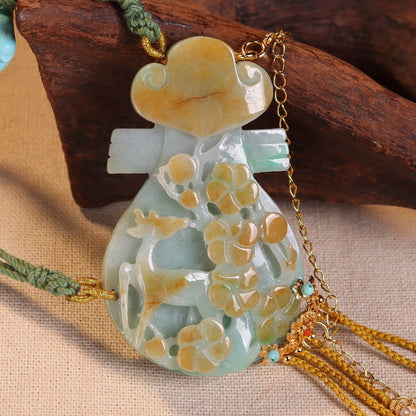 Chinese style classic jade necklace