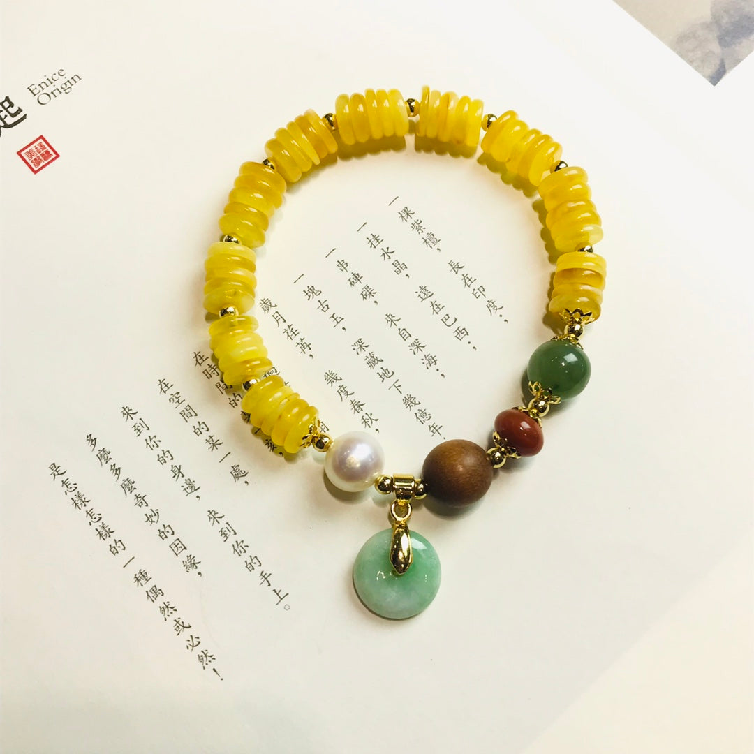 Beeswax bracelet