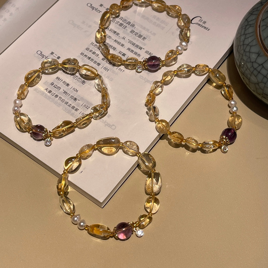 Citrine Traveler Bracelet