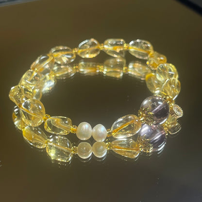 Citrine Traveler Bracelet