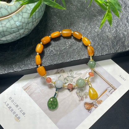 Beeswax bracelet