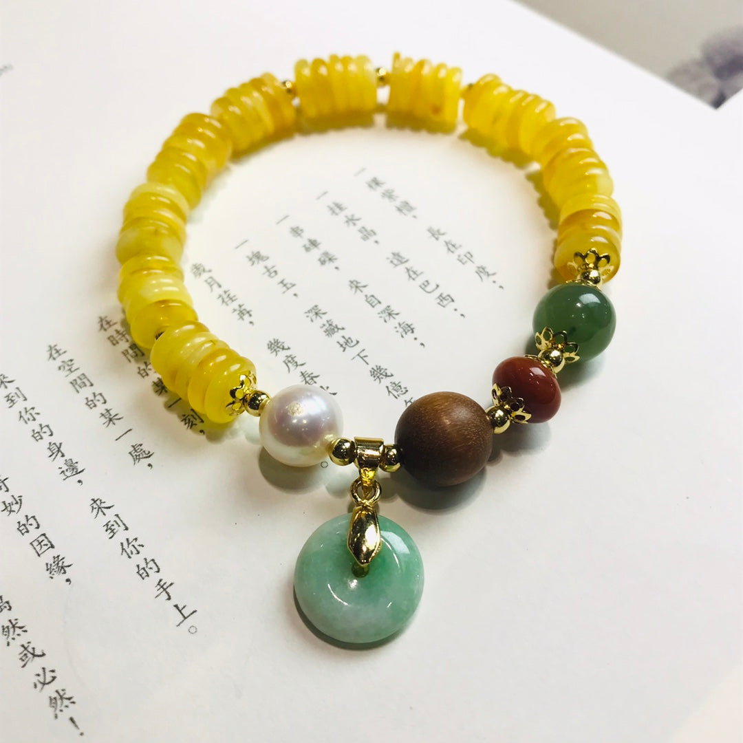 Beeswax bracelet