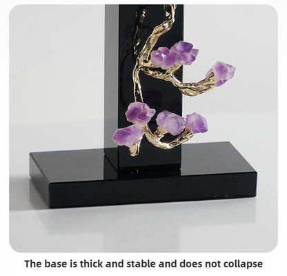 Amethyst Fortune Tree Decorative Ornaments