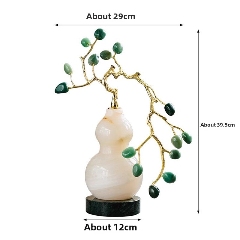 New Chinese style Fulu fortune jade gourd decorative ornaments